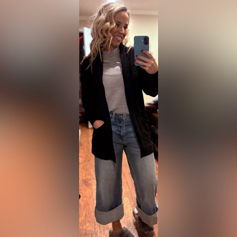 Threads 4 Thought Classic Black Cardigan
